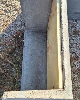 Nicchia contatore  in cemento