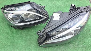 MERCEDES C-KLASA W205 FULL LED Fari Fanali Destro 