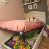 Letto piazza e mezza e materasso 