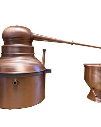 ALAMBICCO BAGNO MARIA 25 LITRI, DISTILLATORE