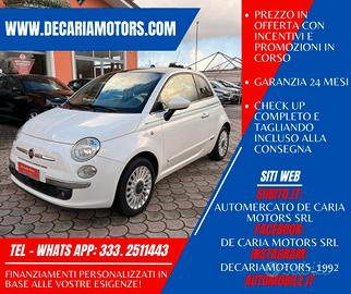 FIAT 500 1.2 Benz. 70CV Lounge 80.000KM - 2010