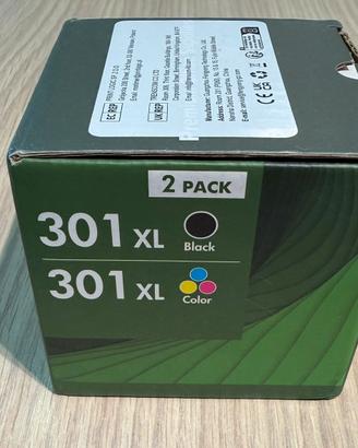 Cartucce compatibili HP 301XL nuove sigillate