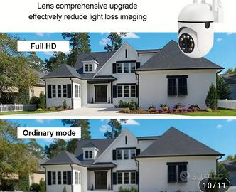 2 TELECAMERE DI SICUREZZA WI-FI con notifica 