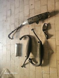 marmitta Tmax 500 e Aprilia Rs 125