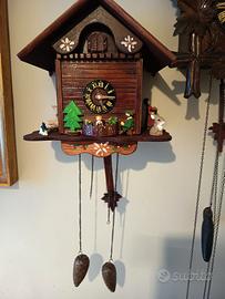 orologio a cucù legno chalet 