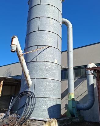 Tubi di aspirazione e silos per falegnameria