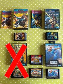 Lotto giochi Sega Mega Drive Turtles, SunsetRiders