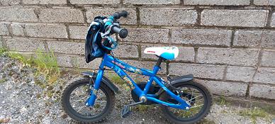 Bicicletta bimbo blu 21" 