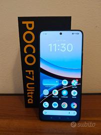 Smartphone Poco F7 Ultra 16/512 nero GARANZIA