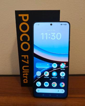 Smartphone Poco F7 Ultra 16/512 nero GARANZIA
