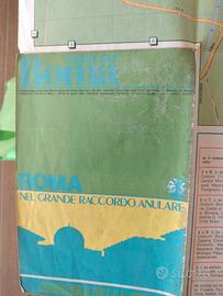 Mappa di Roma nel GRA del 1986