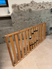 Rete a doghe in legno