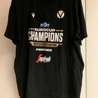 T shirt Vittoria Virtus Bologna Eurocup 22 tg 4XL