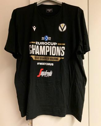 T shirt Vittoria Virtus Bologna Eurocup 22 tg 4XL