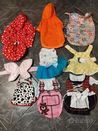 9 vestitini per cani,  leggere bene