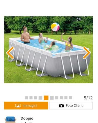 PISCINA 4,25 X 2 nuova usata solo lo scorso luglio