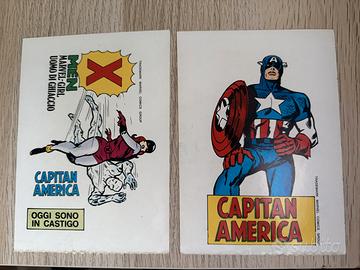 Adesivi Capitan America 17 Corno