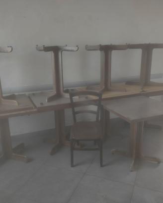 sedie e tavoli per ristorante