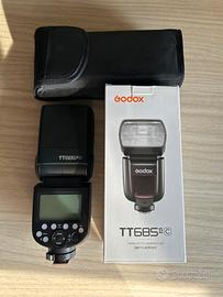 Godox TT685II-C, flash TTL per Canon
