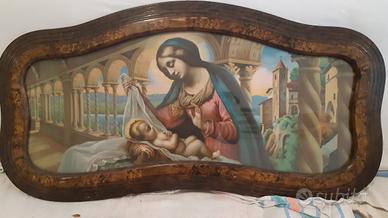 Capezzale letto antico