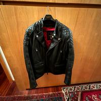 Giacca da moto in pelle