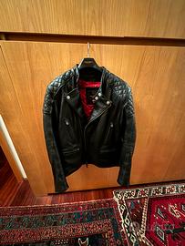 Giacca da moto in pelle