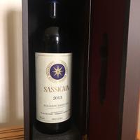 Vino rosso da collezione,Sassicaia 2013