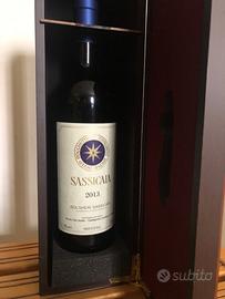 Vino rosso da collezione,Sassicaia 2013