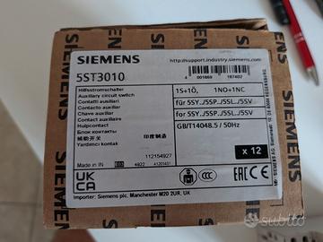 Contatto ausiliario Siemens, 2 contatti, 1 NA/1 NC
