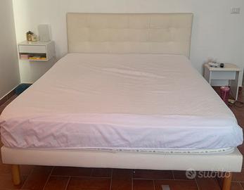 Letto in similpelle