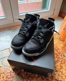 Air Jordan 4 Retro SE Black Canvas