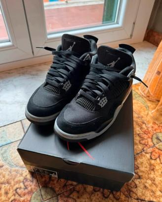 Air Jordan 4 Retro SE Black Canvas
