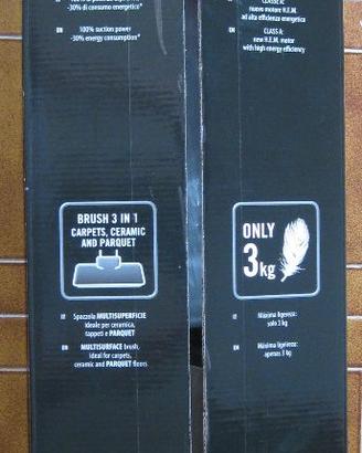 Aspirapolvere, Scopa elettrica Imetec Piuma Force