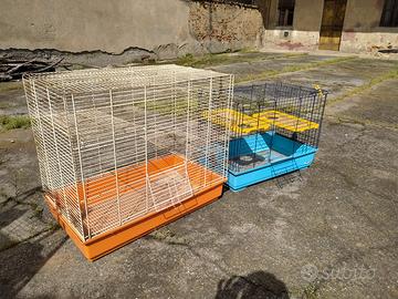 Gabbie e trasportini coniglio cincillà criceto