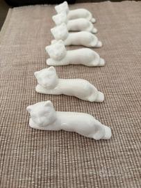 6 splendidi appoggia posate in ceramica