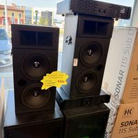 IMPIANTO AUDIO AUTO COSTRUITO