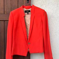 Blazer rosso corallo