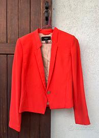 Blazer rosso corallo