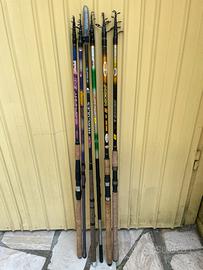 Canne potenti in carbonio intrecciato