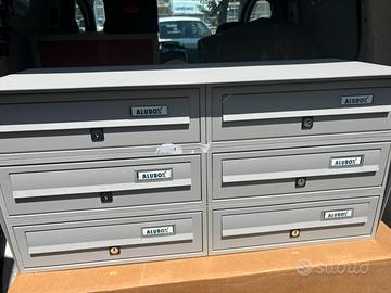 2 Casellari postali da 6 caselle