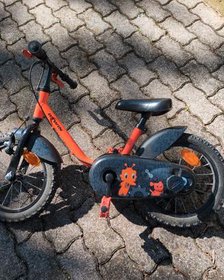 bici bambino decathlon 14"