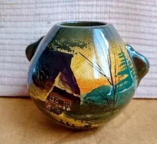 Schramberg  Majolica Foresta  Nera vasetto ' 1940