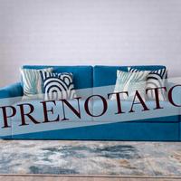 Divano Letto mod. Maggie (CONFALONE) Blu Turchese