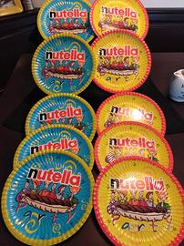 10 Piatti Carta Nutella