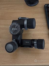 Neewer testa treppiede a 3 vie con piastra QR