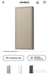 Mobiletto pensile bagno ikea Havback