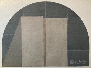 Giuseppe Uncini - Dimore - 1983