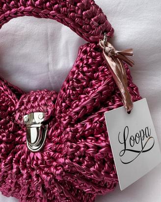 Borsa mezzaluna Loopa