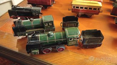 trenini di latta meccanici 