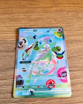  Mew ex 158/128 30 anniversario (NM) Fresh pack 